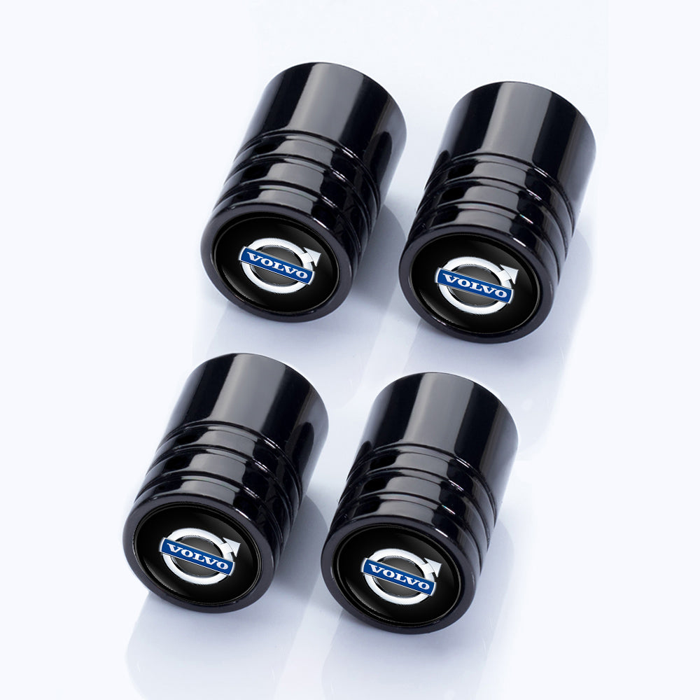 4 stk sorte Volvo ventilhætter