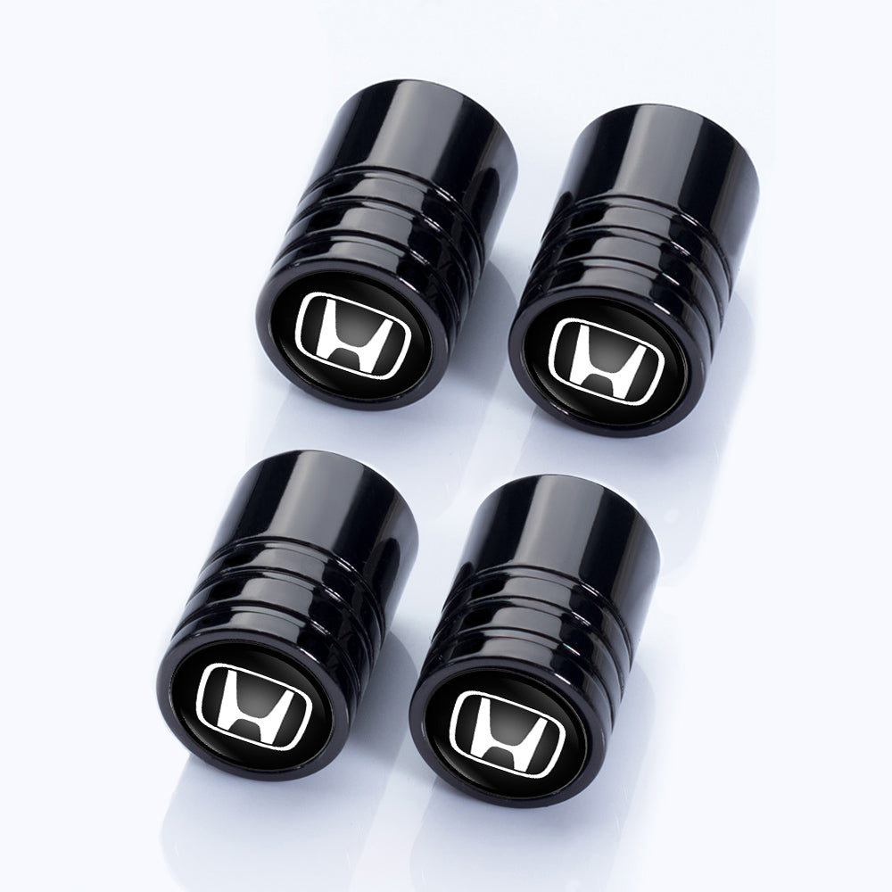 4 stk sorte Honda ventilhætter