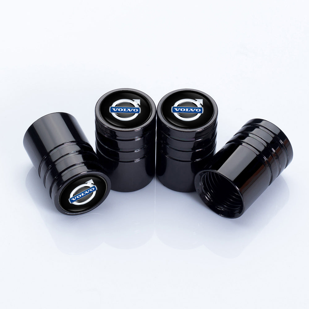 4 stk sorte Volvo ventilhætter
