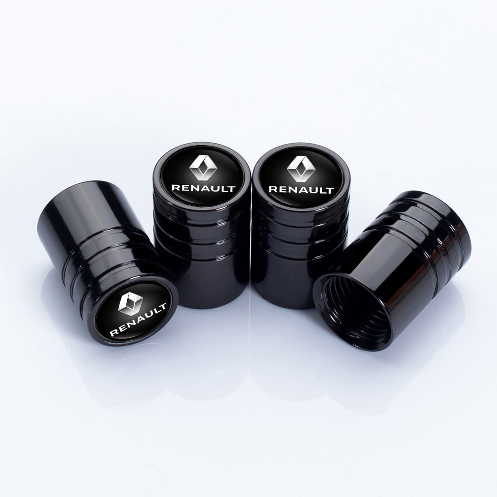 4 stk sorte Renault ventilhætter