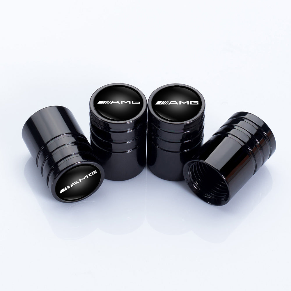 4 stk sorte AMG ventilhætter