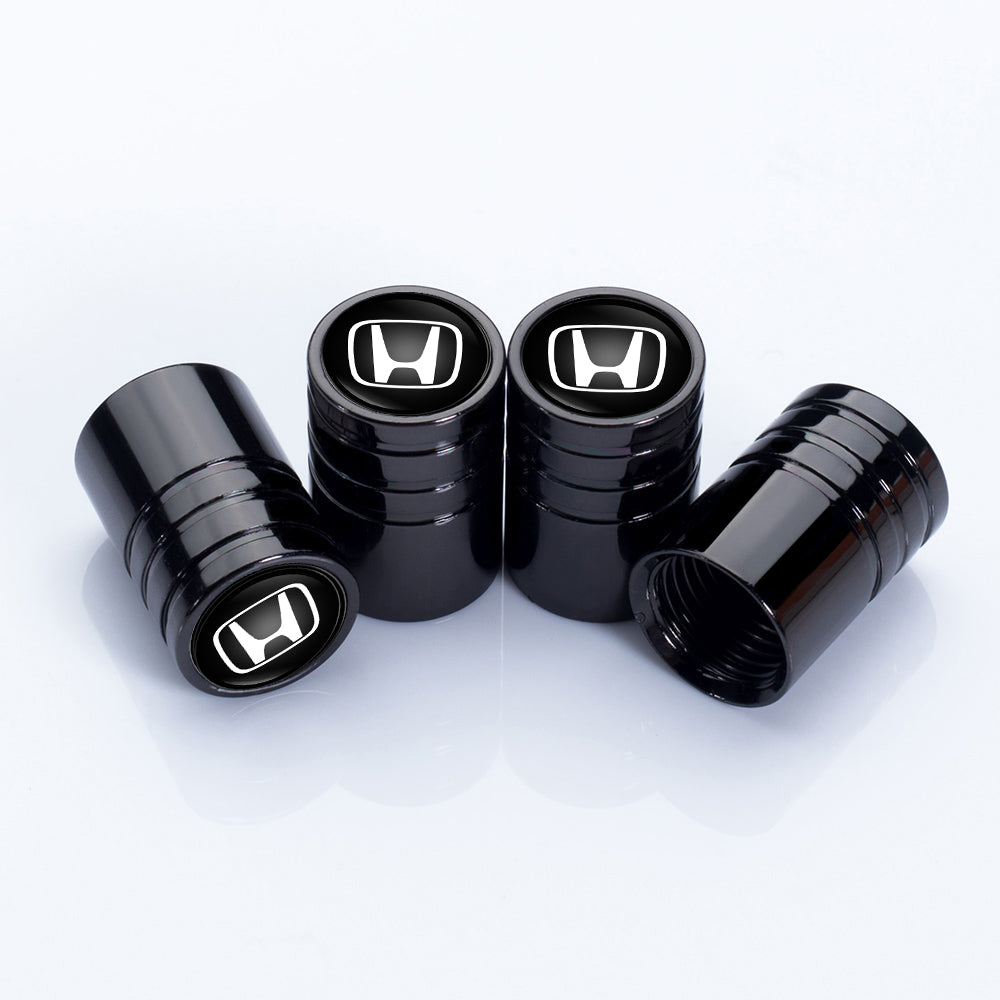 4 stk sorte Honda ventilhætter
