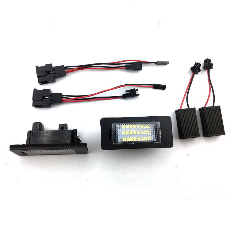 Audi led nummepladelygte canbus