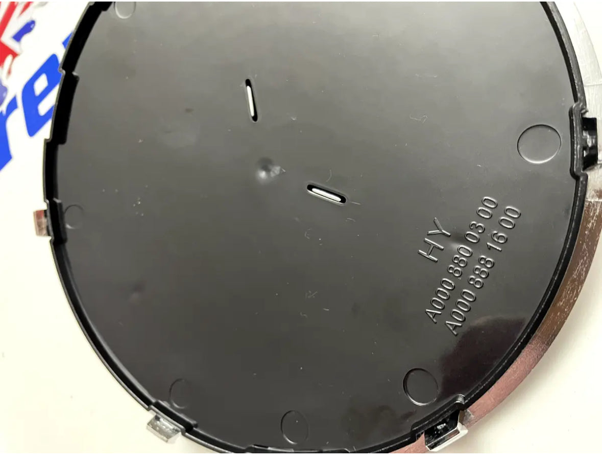 Mercedes W213 sort logo 18.5 CM