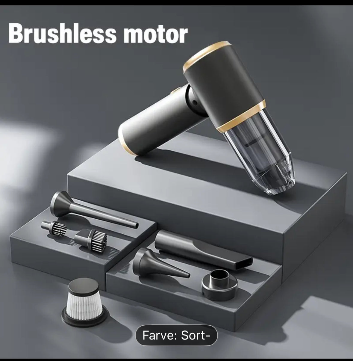 Håndholdt bilstøvsuger