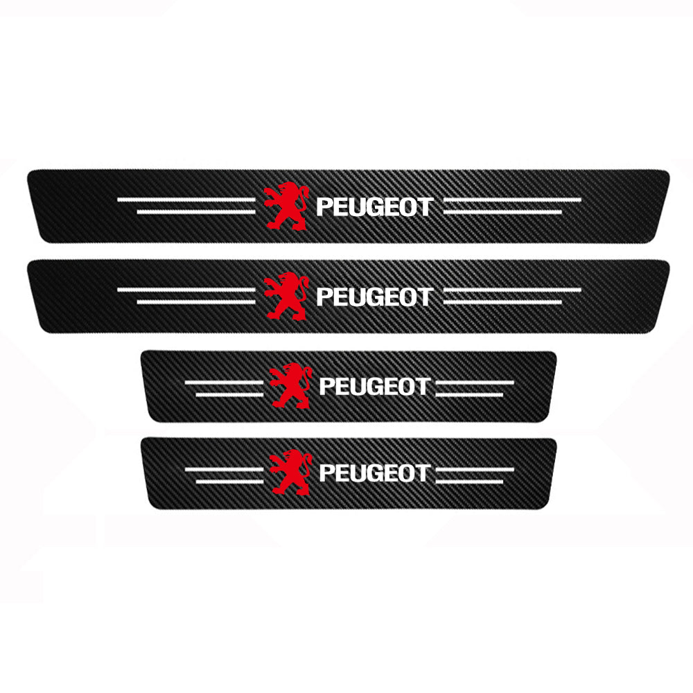 Peugeot indstigningslister - 4 stk