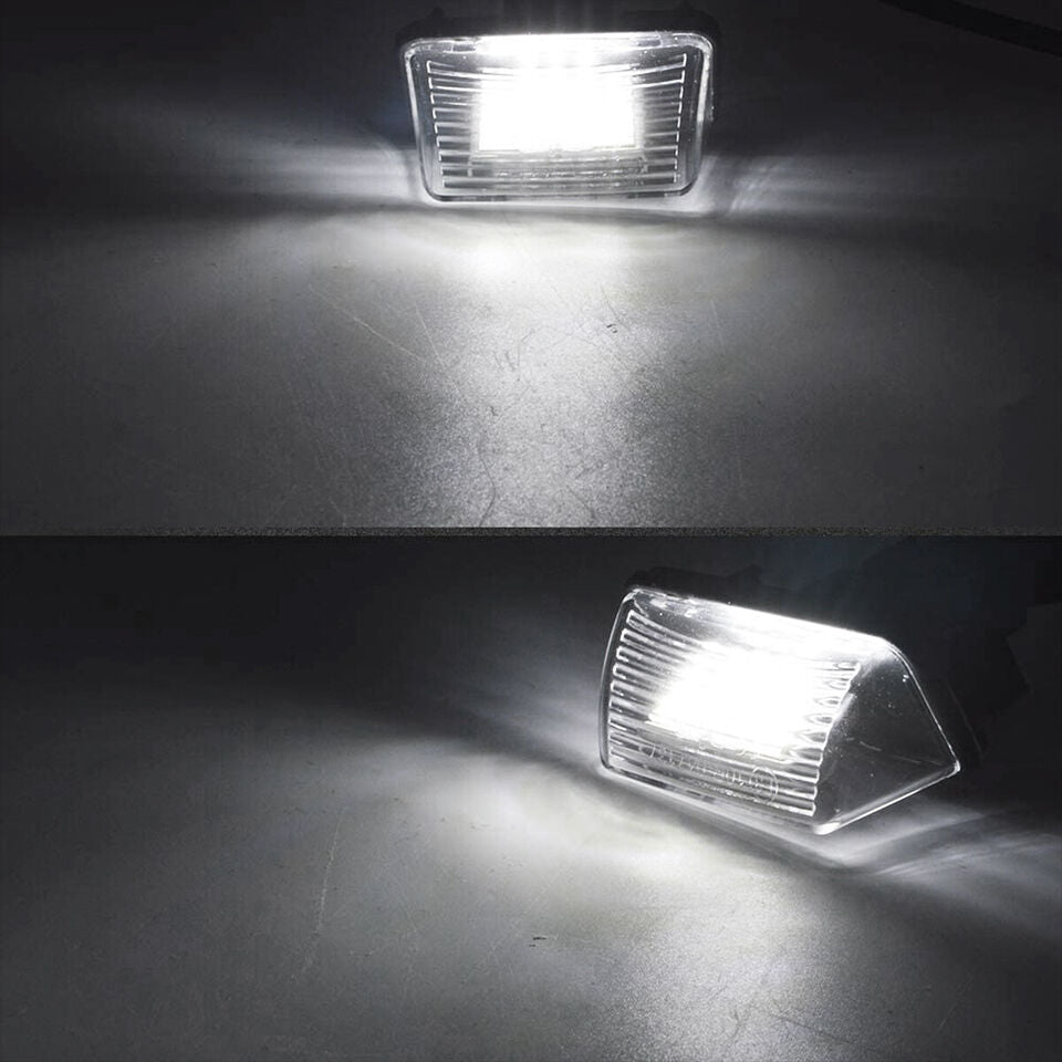 Citroen/Peugeot led nummerpladelygte