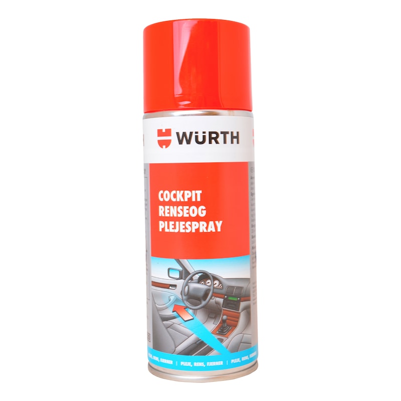 COCKPIT RENSE OG PLEJESPRAY 400ML - Würth