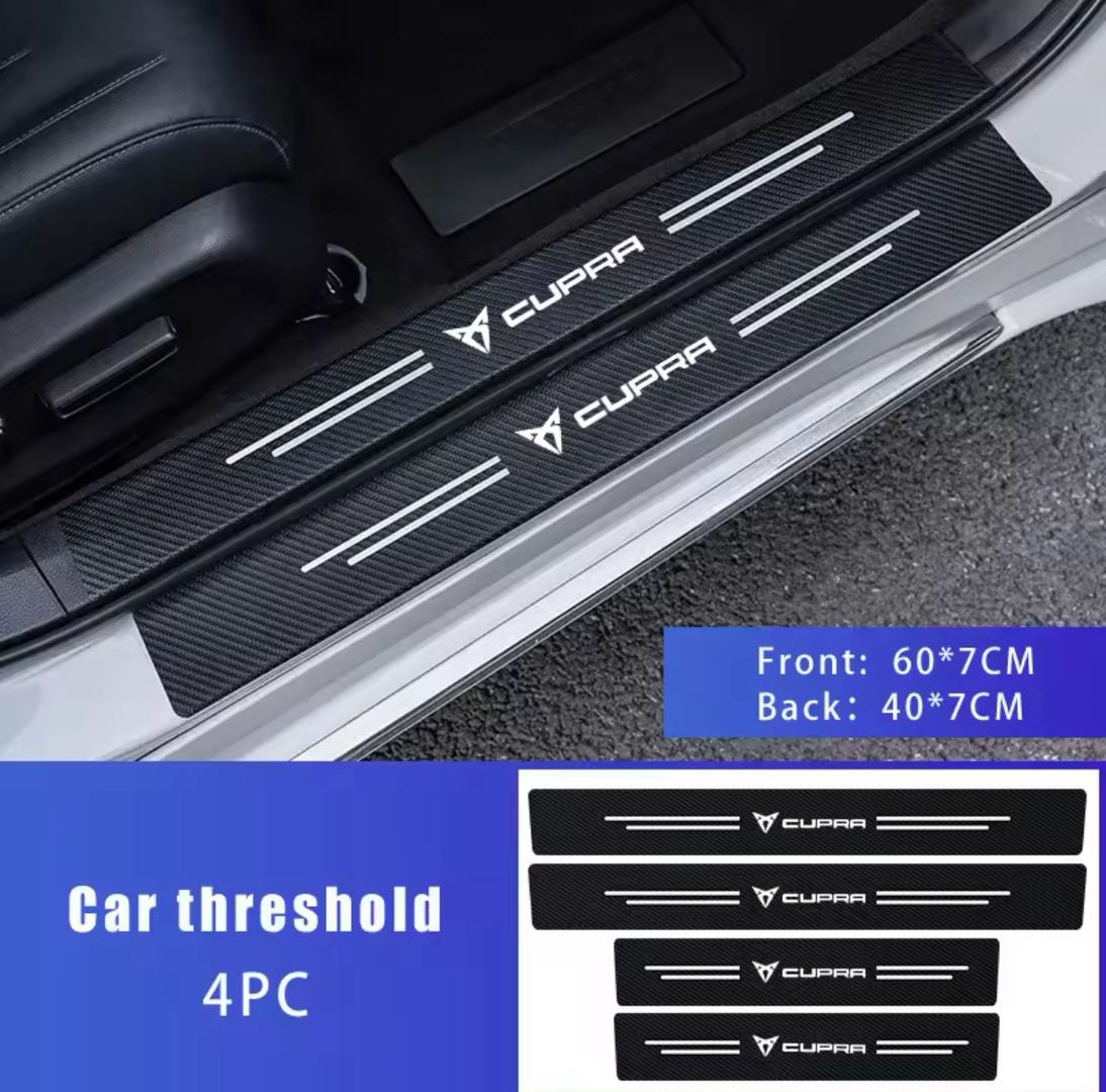 Cupra indstigningslister - 4 stk