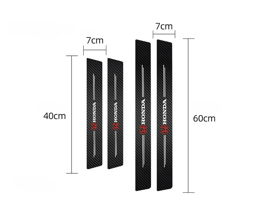 Honda indstigningslister - 4 stk