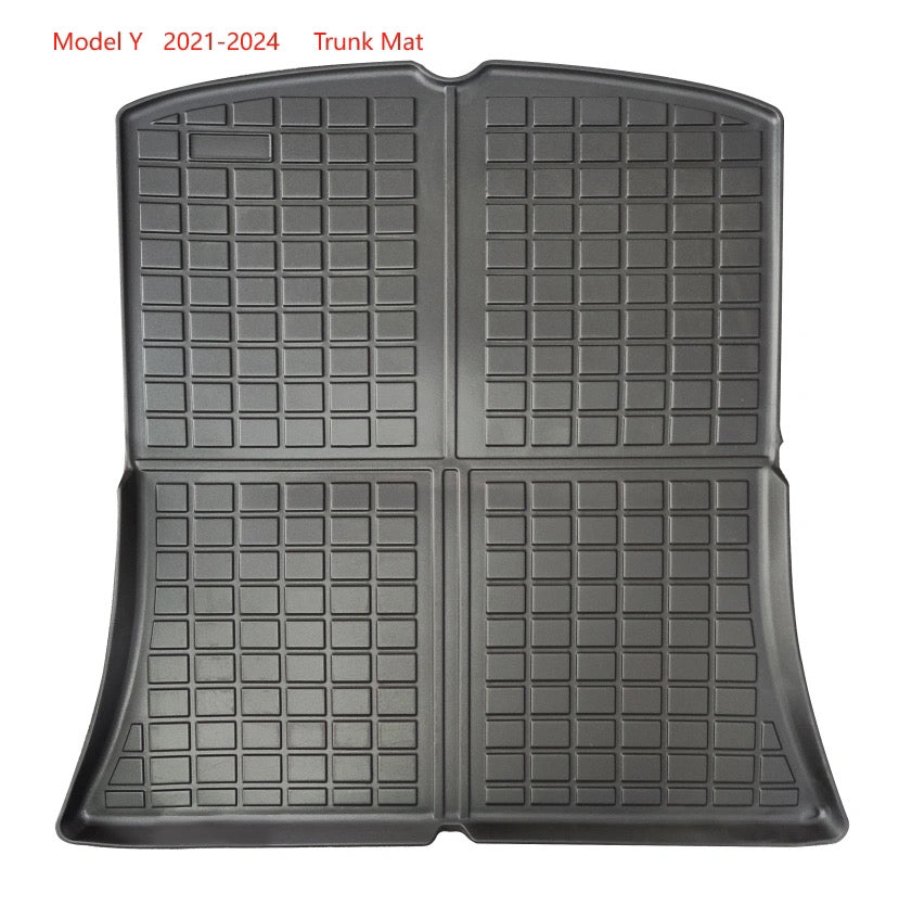 Tesla Y model 2021-2024 komplet All weather måttesæt (6 stk)