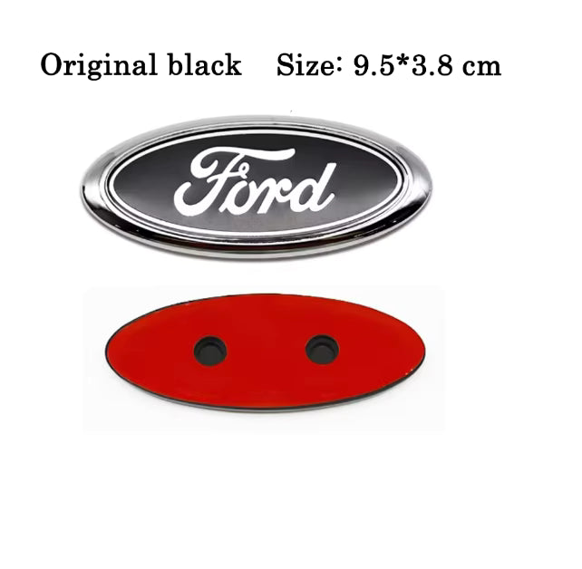Ford Original Sort Emblem – 5 størrelser