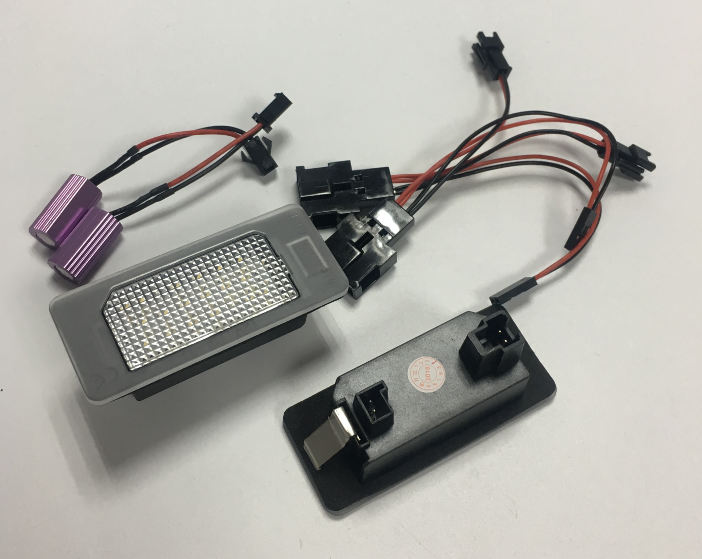 LED Nummerpladelygter til VW, Audi, SEAT & Skoda