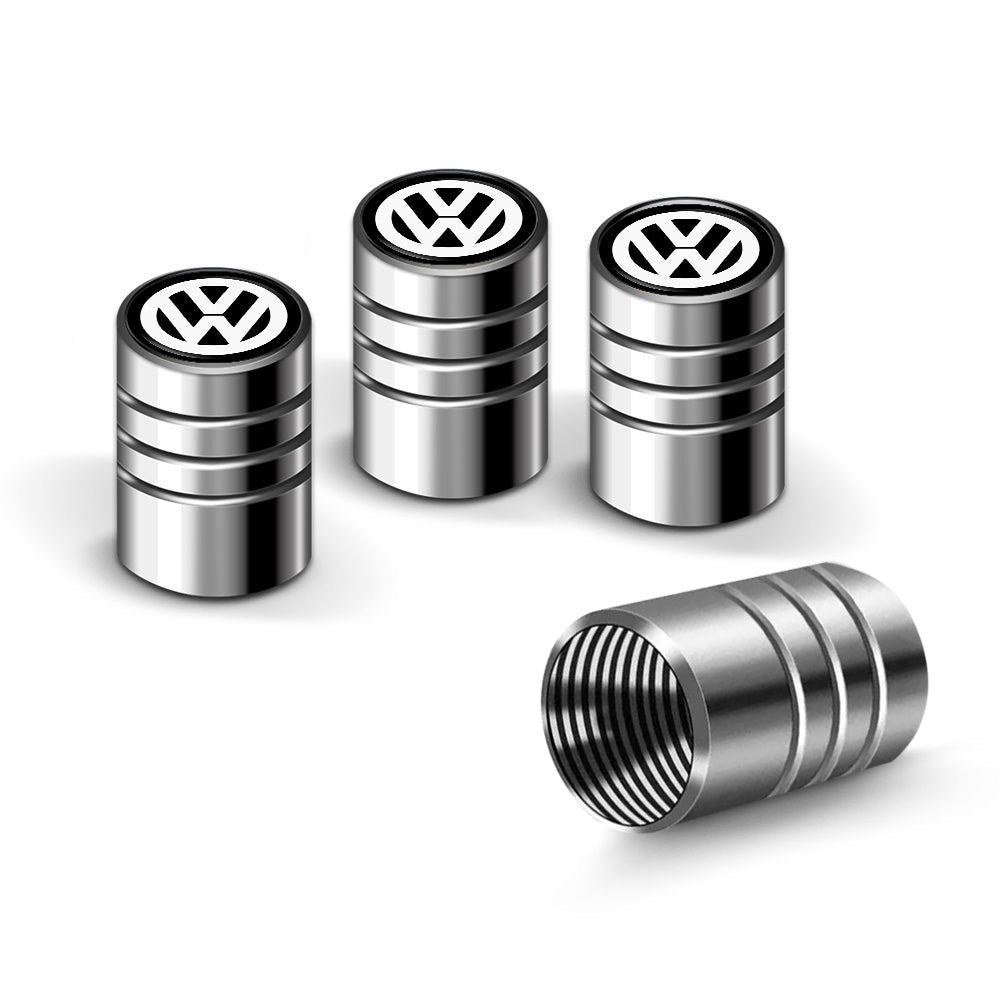 4 stk sølv VW ventilhætter