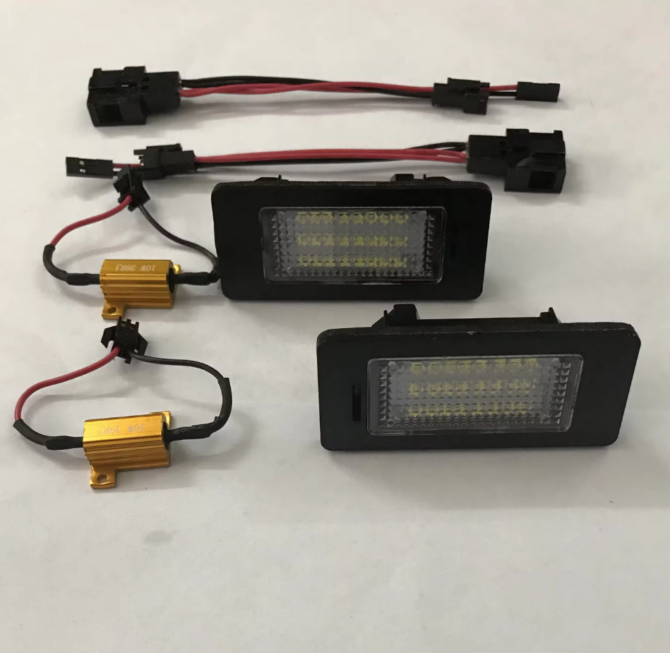 Audi/VW led nummerpladelygte