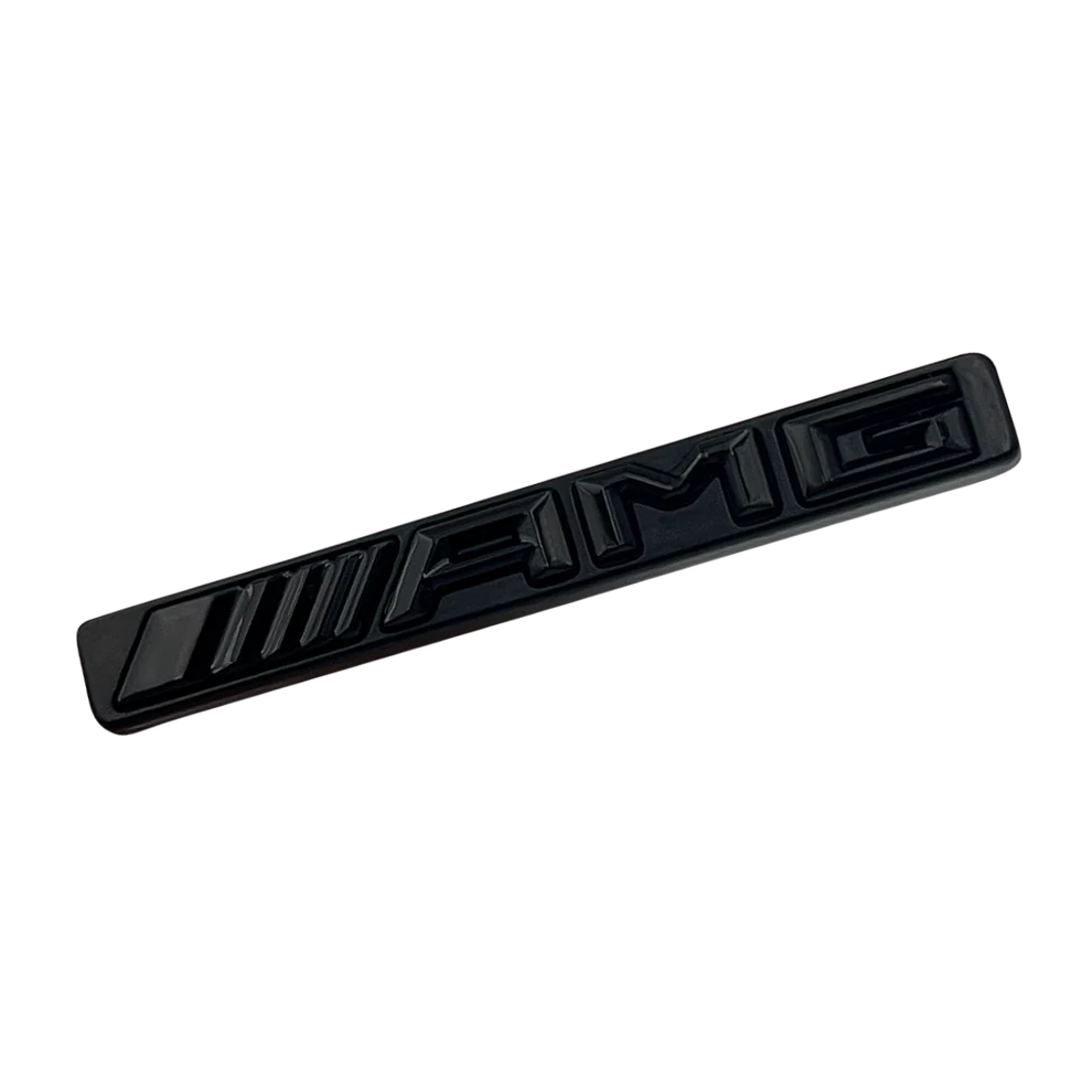 Blank Sort Mercedes AMG Grill Emblem