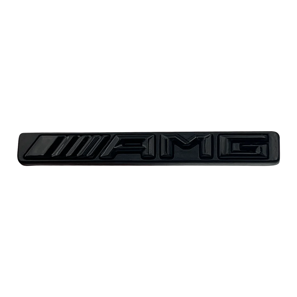 Blank Sort Mercedes AMG Grill Emblem