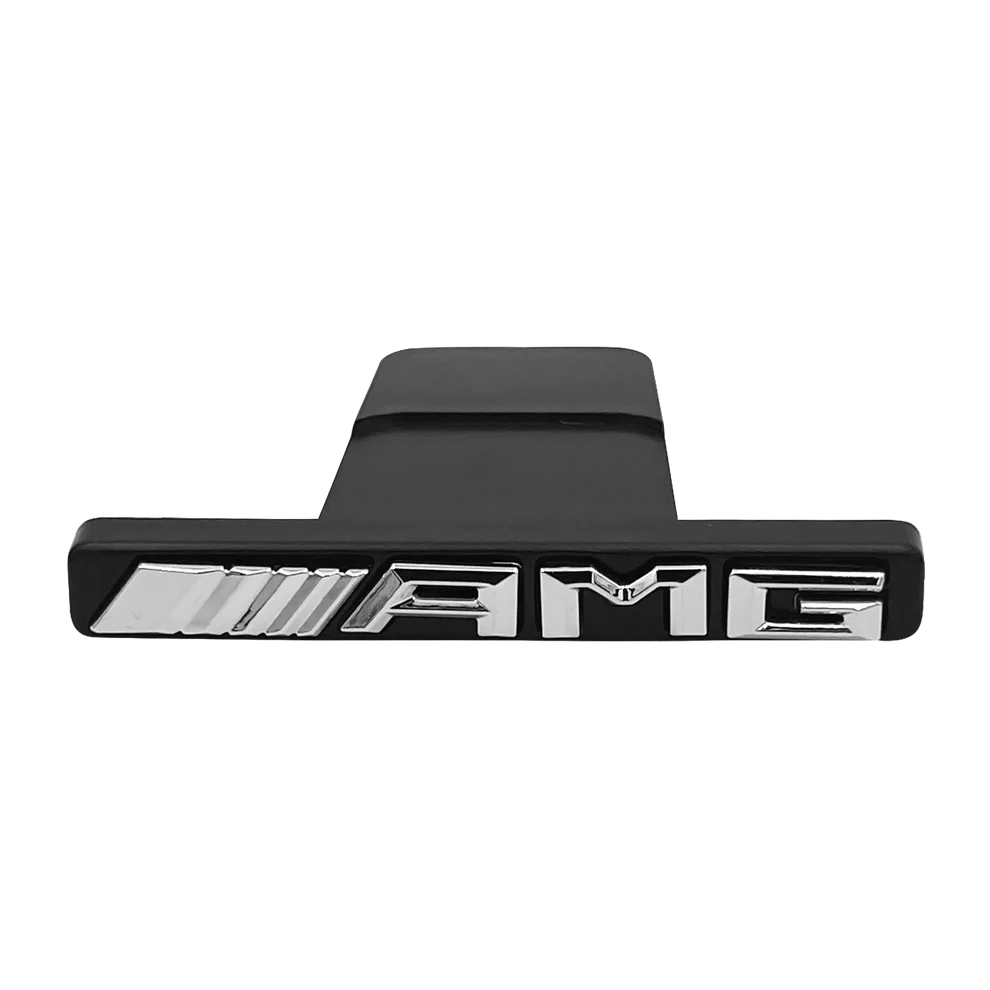 Chrome Mercedes AMG Grill Emblem