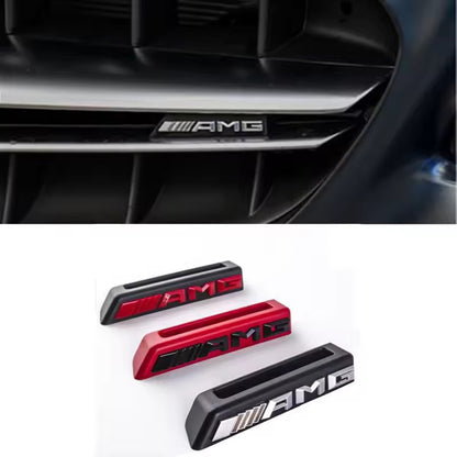 AMG sort-sølv front emblem