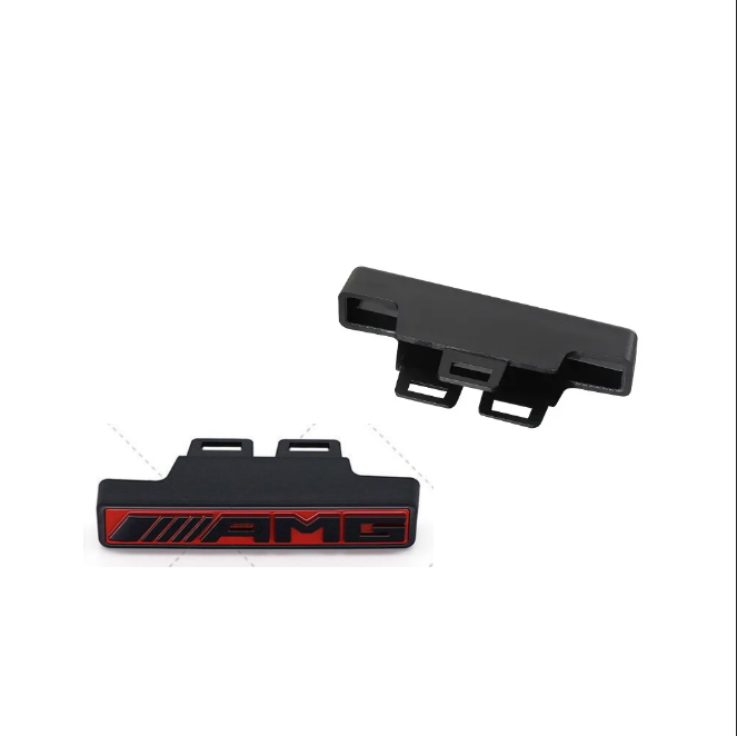 Mercedes AMG logo rød-sort
