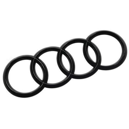 Audi sort bag emblem 177 x 58 mm