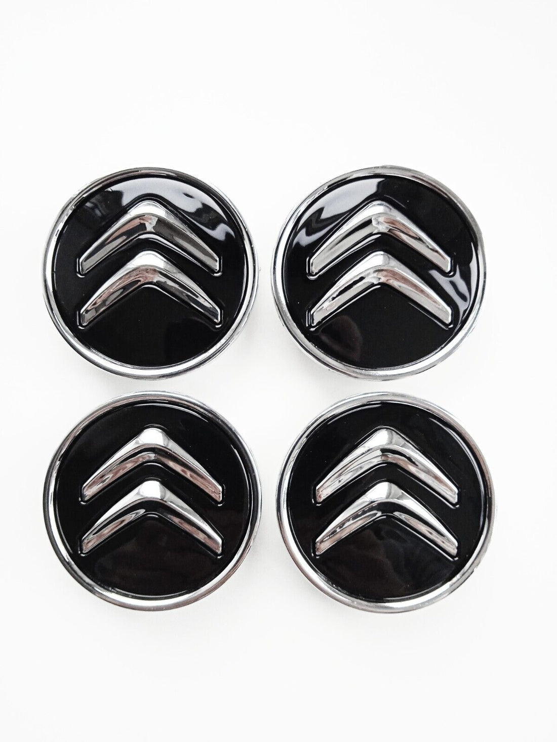 Citroen sort centerkapsler 4 stk