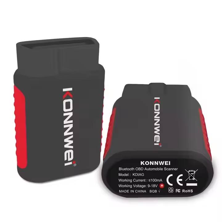KONNWEI KDIAG OBD2 Fejlkodelæser – Bluetooth Biltester til iPhone &amp; Android