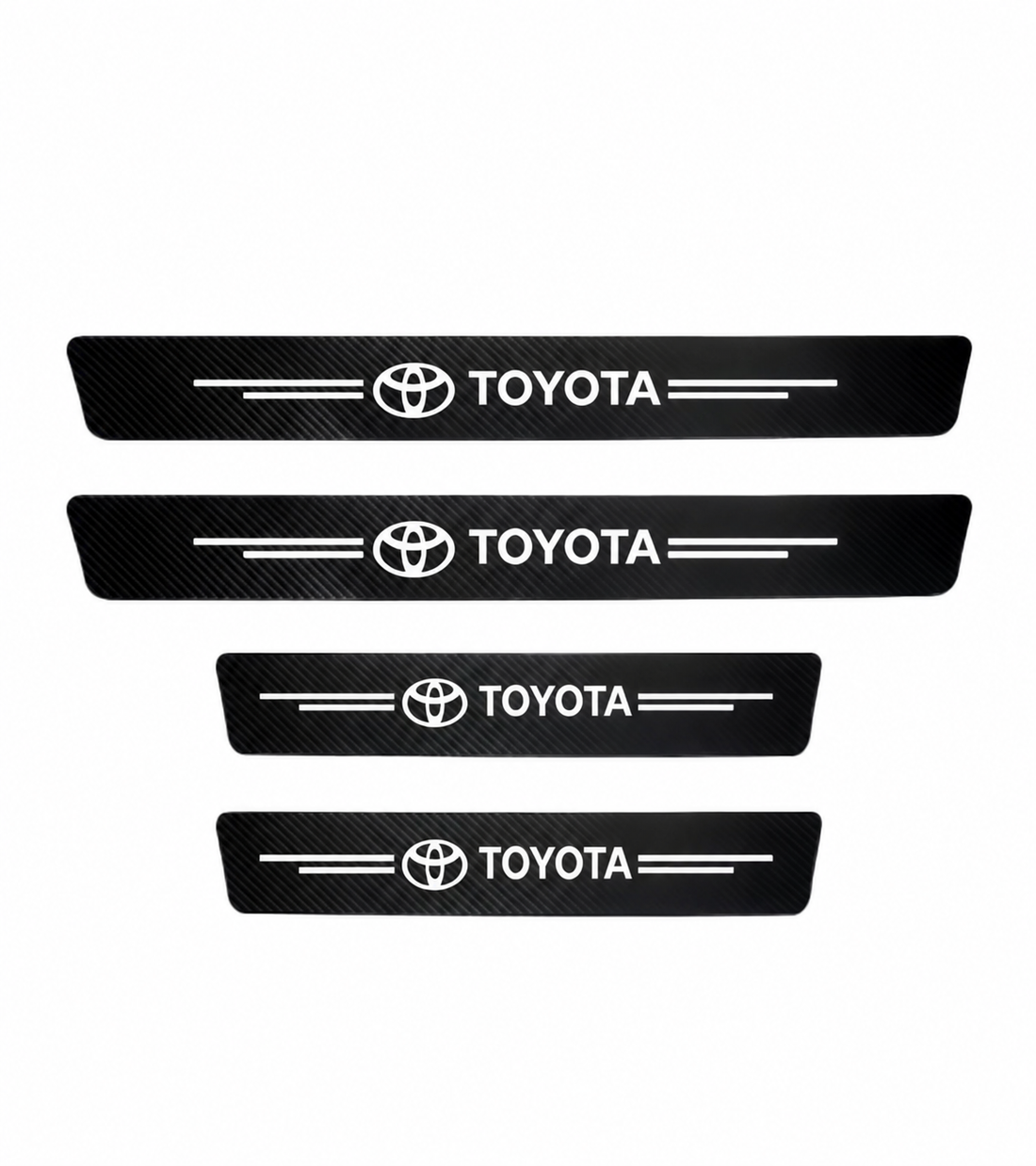 Toyota indstigningslister - 4 stk