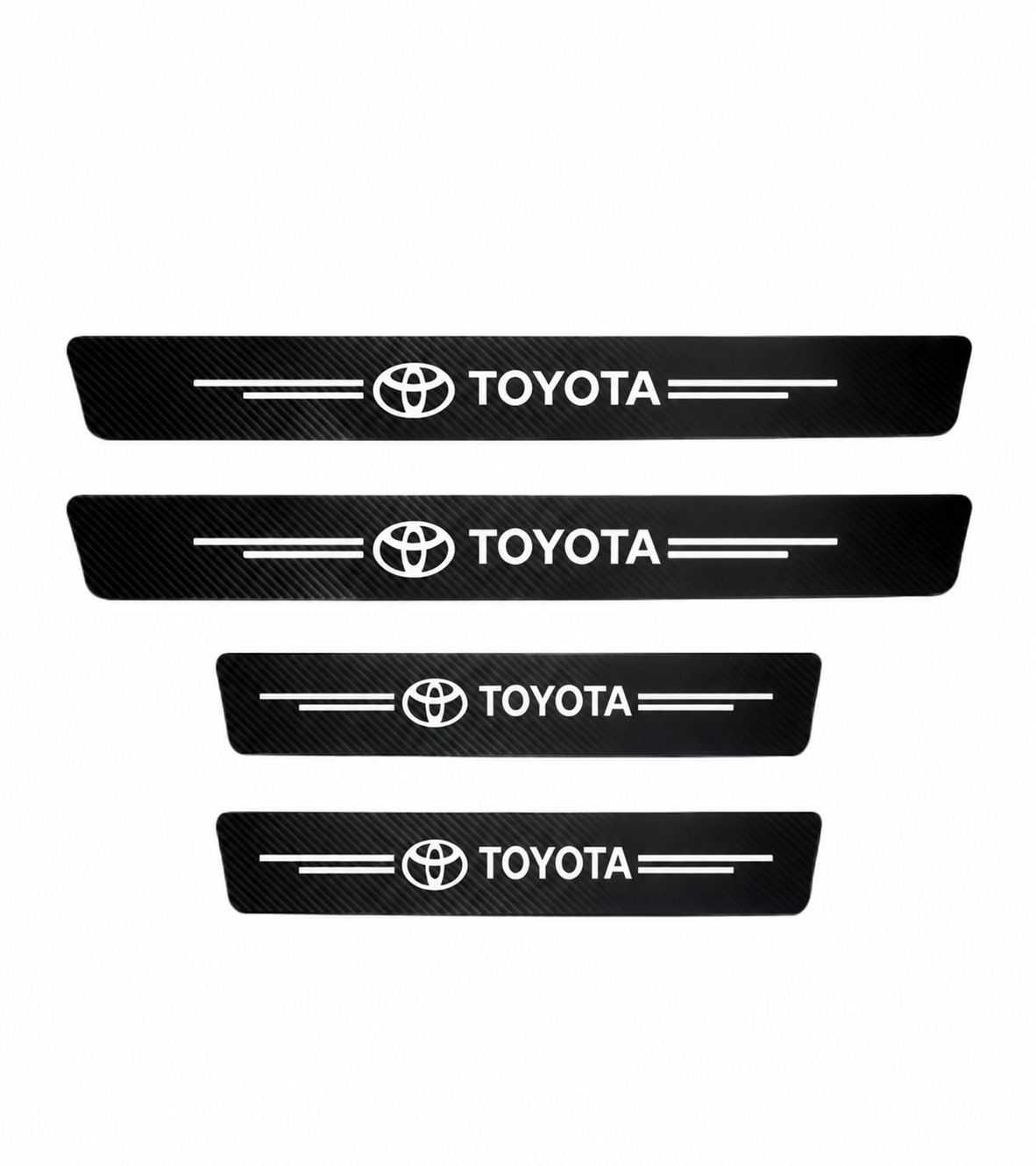 Toyota indstigningslister - 4 stk