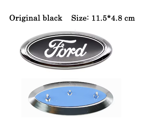 Ford Original Sort Emblem – 5 størrelser