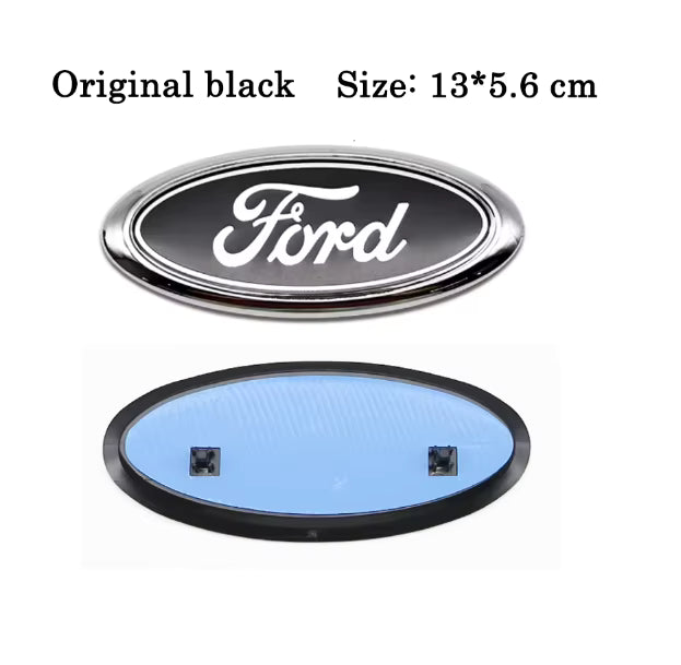 Ford Original Sort Emblem – 5 størrelser