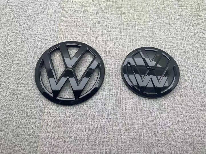 Blank Sorte Emblemer til VW