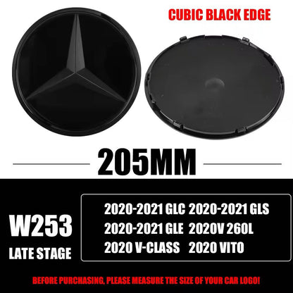 Mercedes W253 sort emblem 20.5 CM
