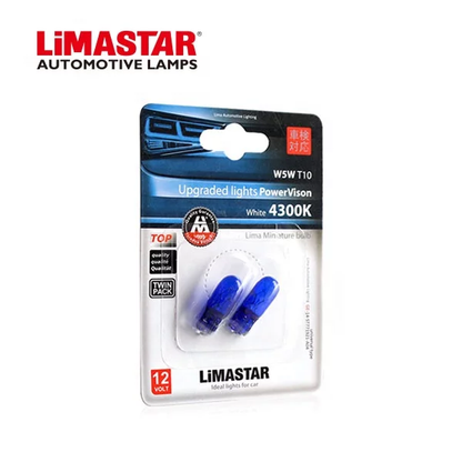 LIMASTAR W5W Power White Vision