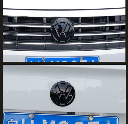 Blank Sorte Emblemer til VW