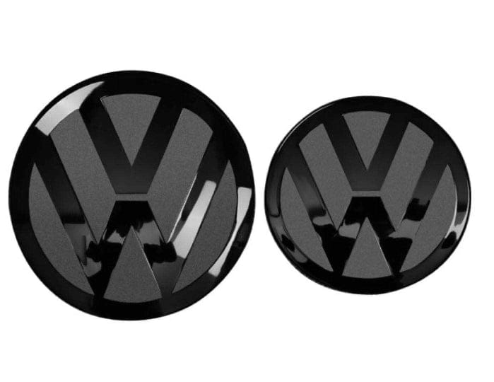 VW Sorte Emblemer